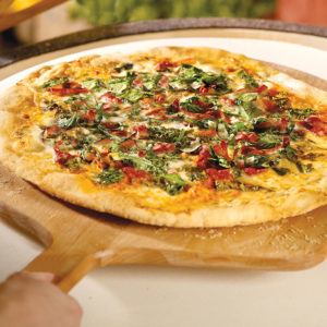 Pizza on Wood Peel