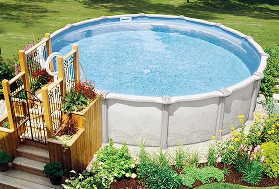 Seaspray Above Ground Pools Family Image